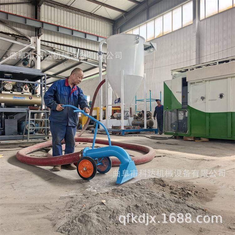 湖南益阳电厂检修清灰负压吸灰车XWZF 50米加长管道真空清灰机