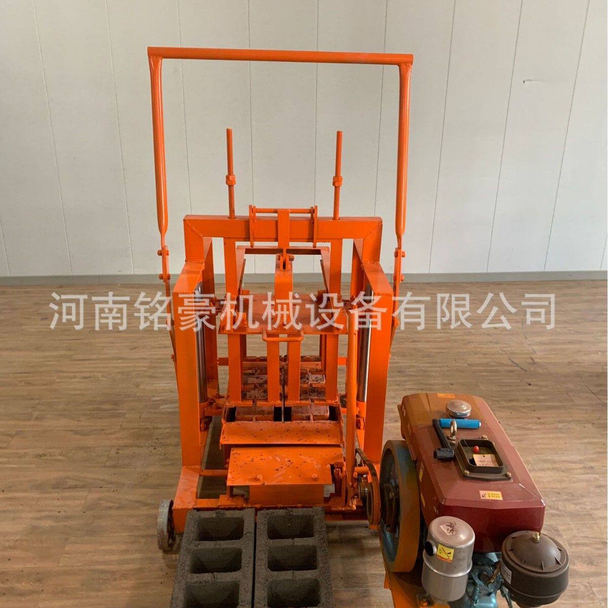 家用小型柴油移动制砖机水泥制砖机两相电空心小型砖机一机多用