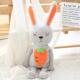 正品 仔小兔子毛公绒玩偶可爱女生床上睡觉夹罗腿抱枕布偶娃娃卜兔