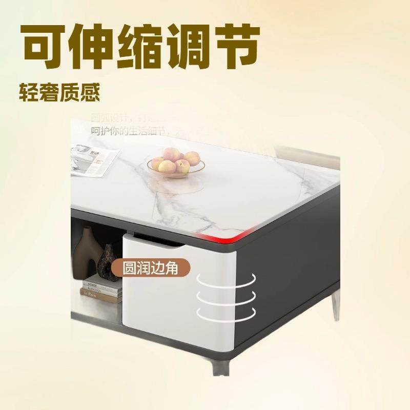 岩板茶几客厅家用小户型现代简约轻奢感可伸缩电视柜组合茶桌,鲜花速递/花卉仿真/绿植园艺,割草机/草坪机,淘宝优惠券,粉丝福利购,淘宝优惠卷