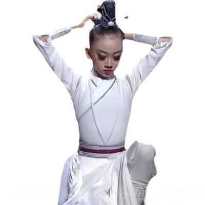 正品壮治少年少舞蹈表演演服装壮年治少年汉水墨朗诵表服装代中国