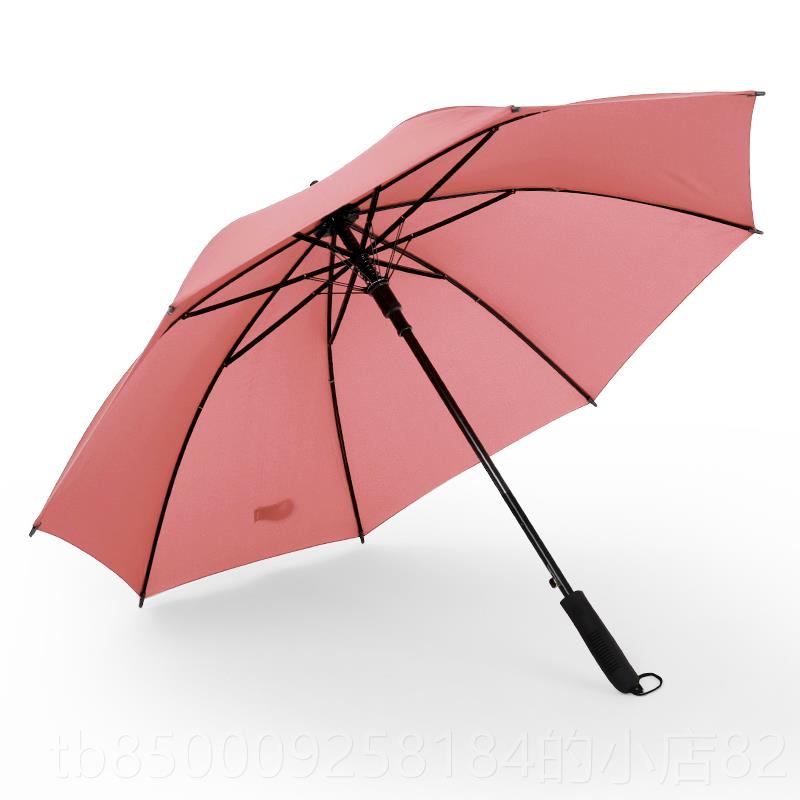 正品8骨双骨雨伞雨伞直杆伞双伞创意加伞固防风伞log人o晴定制广