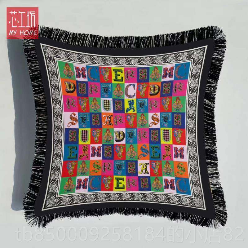 正品丝绒时尚范思态欧式花彩卉抱枕 流装丽饰苏经典色沙发办公室