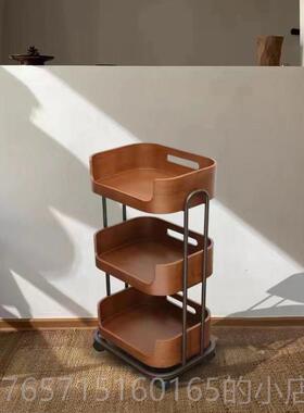 高档匠木心款实推车S美容院PA馆家庭收纳置物架皮肤管理工侘具车