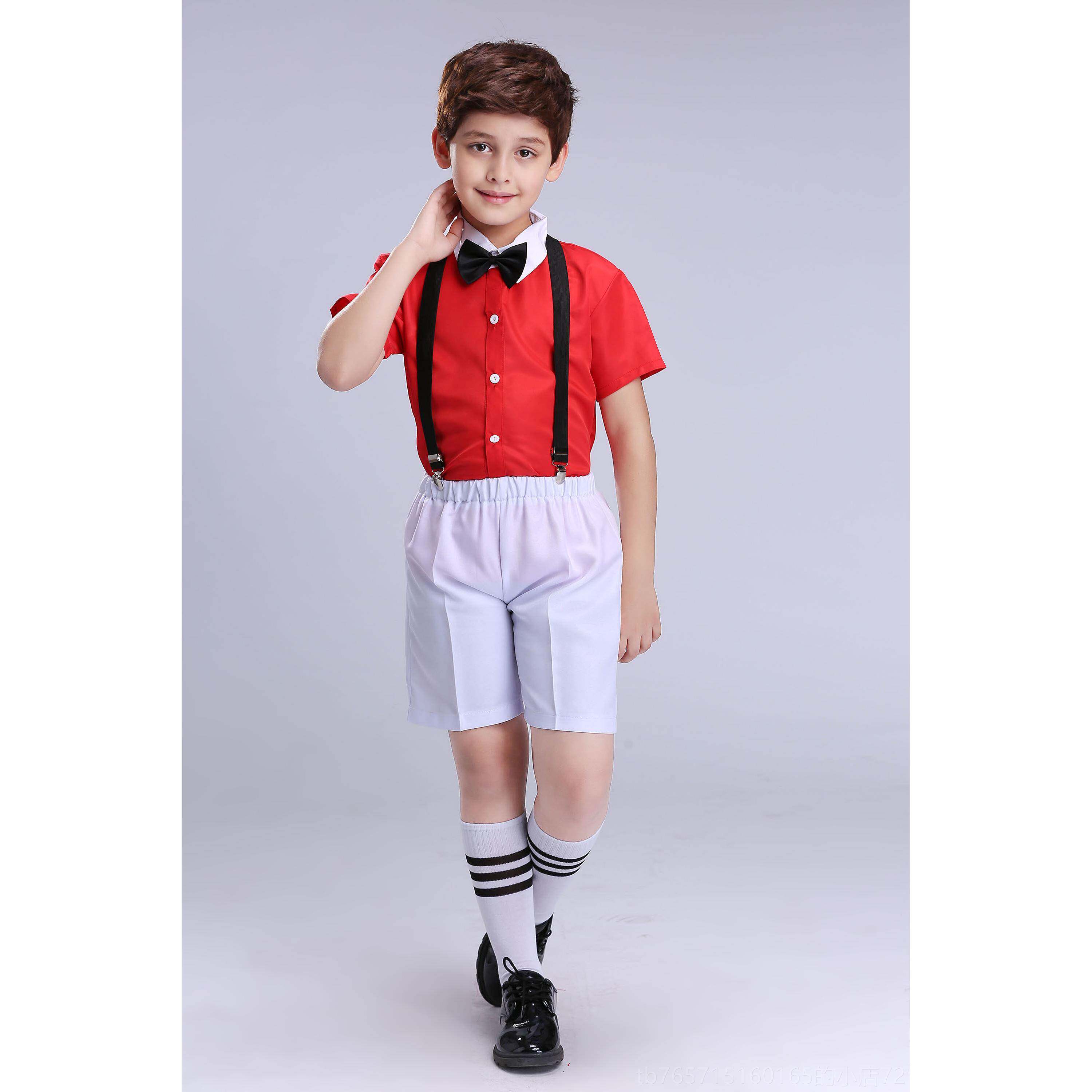 高档六舞一儿童小学礼生合唱表演服裙公主裙蹈服装蓬蓬纱裙服碟片