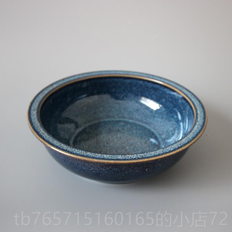 高档和面盆陶瓷盆大号缸鱼窑变乌龟加厚洗菜盆缸揉面盆发面家用晒