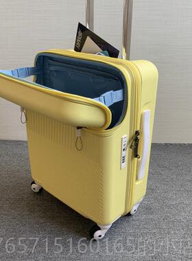 高档乃本hno行moto静音轮 全日空AN日A开口箱18寸登i机拉杆箱商务