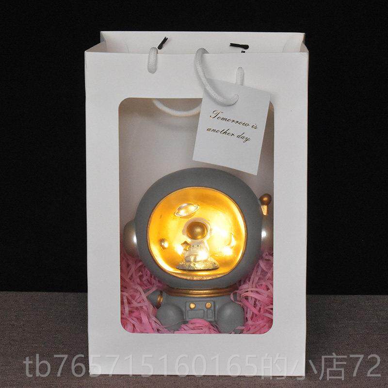 高档宇航员存钱罐大号男生孩日礼物创意独特个性出只进不机猫器储