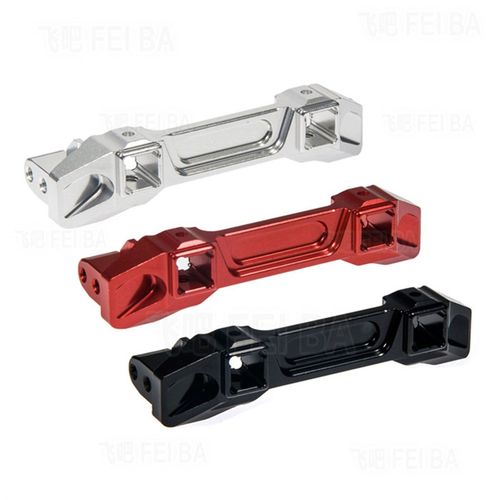 traxxas TRX-4 铝合金前防撞底座 保险杠横梁 TRX4金属升级件