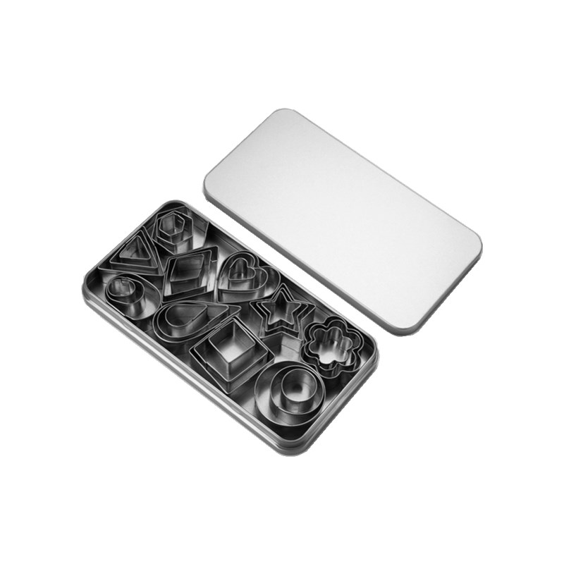 超轻粘土石塑软陶黏土30件不锈钢切模 星星爱心圆形梅花模具