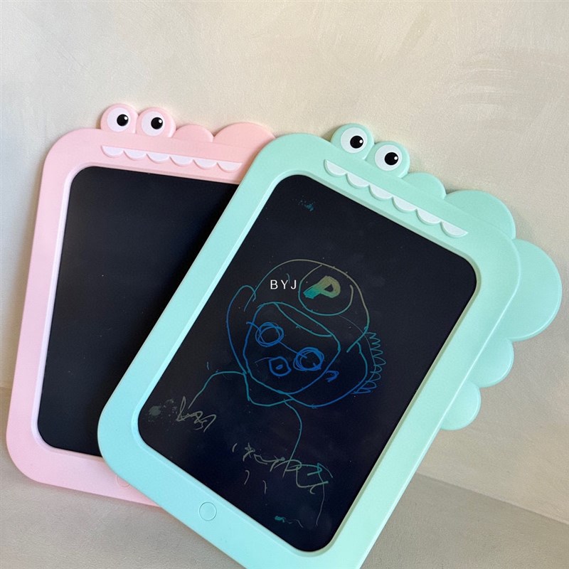 儿童恐龙卡通液晶手写板可擦写幼儿黑板演算绘画涂鸦早教手写画板