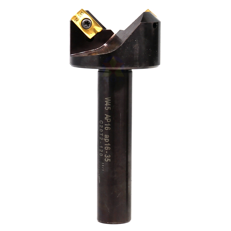 外圆倒角刀杆90度5舍弃式圆棒倒角刀W5 TC11P1刀片式去毛刺