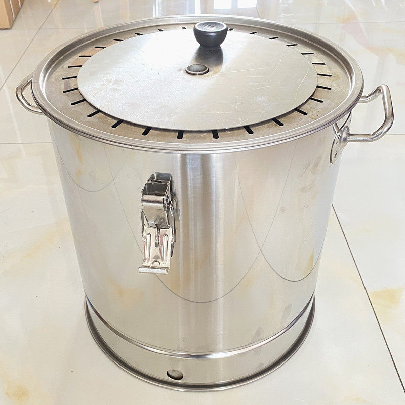 燃气灶可用不锈钢烧烤炉羊肉串家用木炭无烟烤羊肉串吊炉烧烤架图片