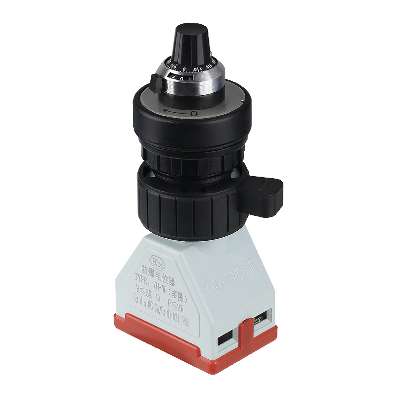 调速器多圈多联7K5k10k2w100k变频器防爆防腐电位器电阻开孔30mm