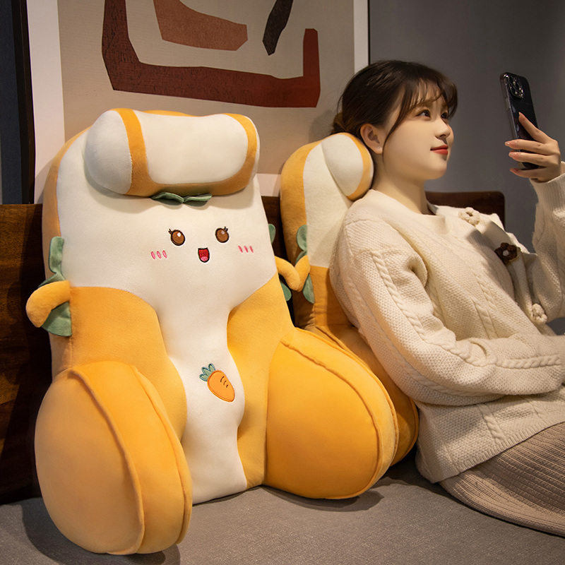 床头软包大靠背护腰靠枕床上看书靠垫椅子沙发宿舍学生抱枕办公室