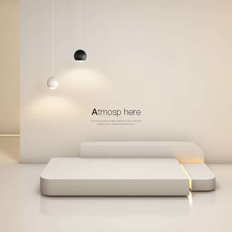 最光创意小吊灯简约现代led床头灯卧室灯极简客厅灯餐厅书房灯具