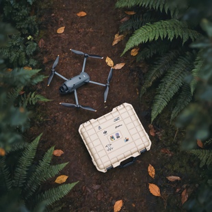 DEBY收纳箱安全箱可收纳镜头相机游戏机御4无人机耳机电子产品防震摄影器材仪器设备盒子摄影师手提背包防潮