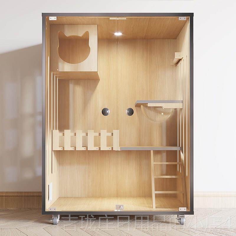 正品猫别墅实舍家用木猫柜防水猫猫房超大空间窝猫大型豪华室内猫,宠物/宠物食品及用品,猫笼子/猫别墅,淘宝优惠券,粉丝福利购,淘宝优惠卷