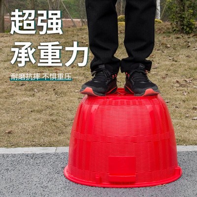 加厚塑料筐胶罗筐加厚箩筐塑料加高塑料篮子圆形塑料编织箩筐装水