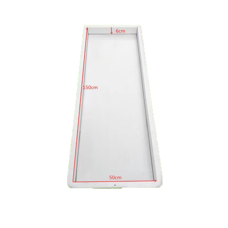 树脂桌面模具河流桌加厚长方形流沙桌全封闭DIY景观桌海洋桌模具