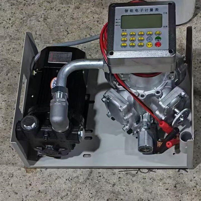 高精度活塞式流量计定量定价计量加油机电子流量数显表抽油泵总成