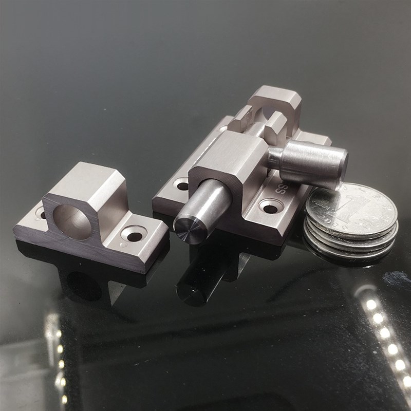 铝合金门插销门栓门扣盗插销锁扣加厚卫生间木门闩门插门销