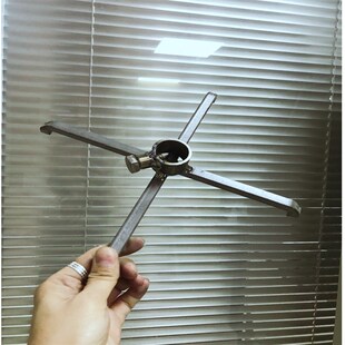 挂具底座纯钛三脚架四 六角架子 8*8 10*10的吊具底盘