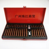 六角梅花 内六角 十二角梅花批头套筒 工具S2 40件批头组合套装