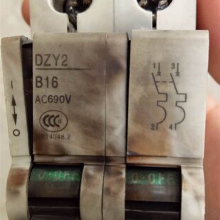 DZY2 东牧断路器 AC690V 2P16A开关 B16A 原装