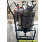 高压蜡水桶 油漆吸塑白乳胶喷涂 气动免清洗 液体抛光蜡压力桶