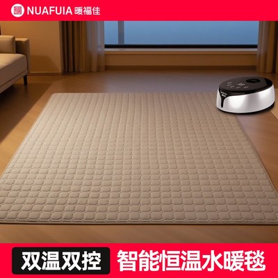 暖福佳双控新款电热水暖毯电褥子双温双控地毯客厅地垫卧室床边毯