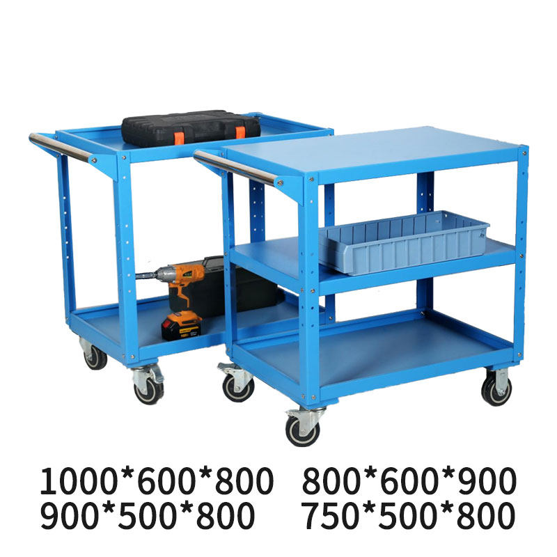 加厚重型工具车大号仓库转运牵引手推车汽修钳工维修车物料周转车