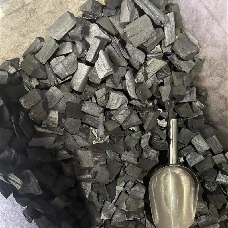 围炉煮茶炭不炸星叮炭室用无烟木炭易燃白霜龙芽果木炭简洁备长炭