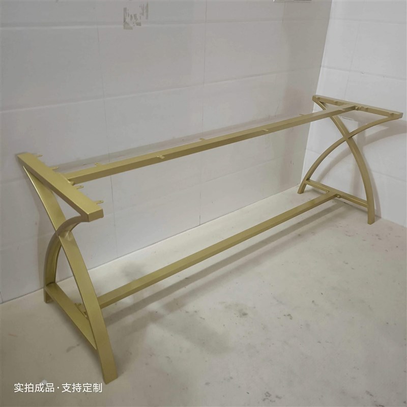 桌子腿支架茶几餐桌书桌底座定制铁艺不锈钢金属桌脚桌腿架子