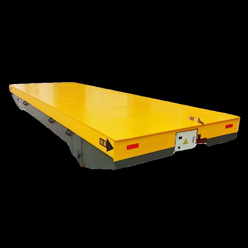 蓄电池电动地平车5吨10吨20吨无轨转向电动平车遥控轨道过跨车