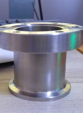 CF/KF转换接头法兰 真空直通转换CF16 35 63 转10A16A25A40A50A