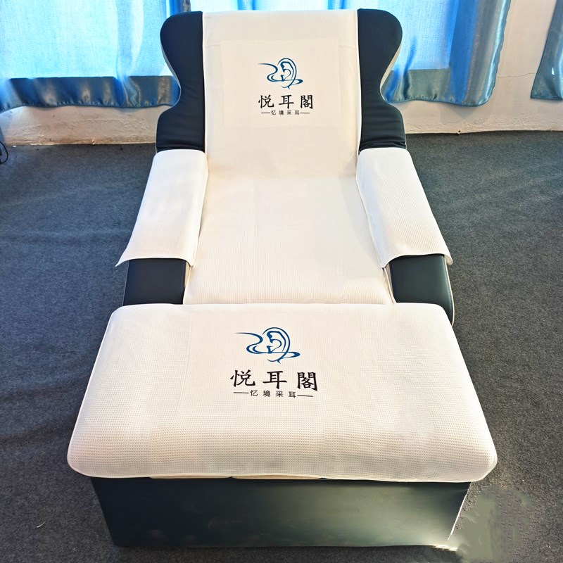 采耳沙发床垫铺巾采耳沙发巾足浴足疗美容床单美甲床单定制沙发垫