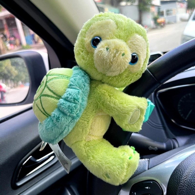 奥乐米粒汽车内饰中控台方向盘装饰摆件车载门把手趴趴玩偶公仔