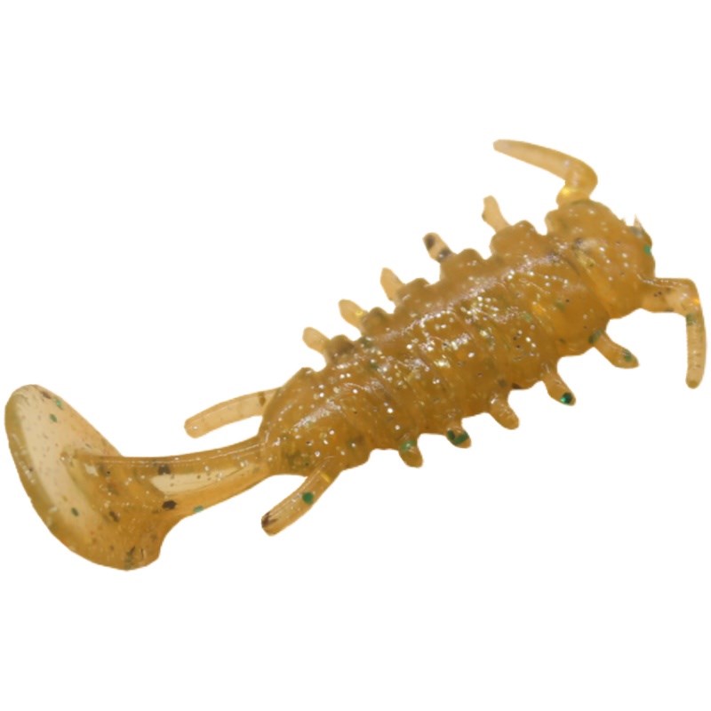 东鼎浮水虾迪美路根钓太阳鱼路亚软饵微物假饵黑坑鲈鱼鳜鱼饵料