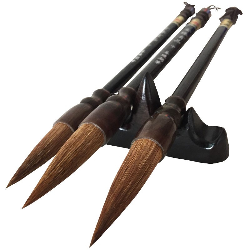 善琏湖笔金狼贡品狼毫书法书画毛笔大楷行楷隶书对联毛笔一支