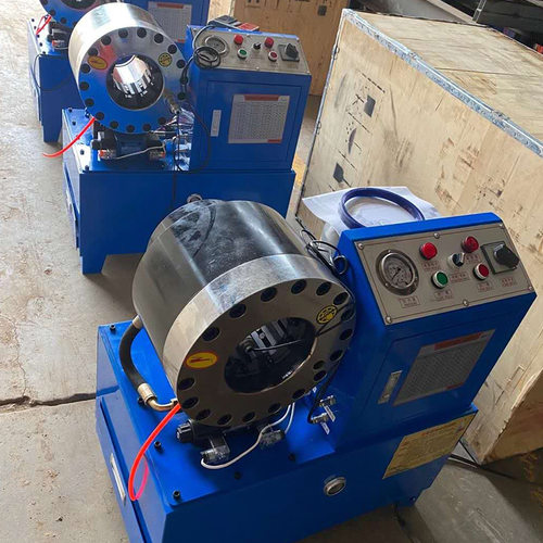 定制高压胶管扣压机液压压管机新型钢管缩管机小型扣压管头机