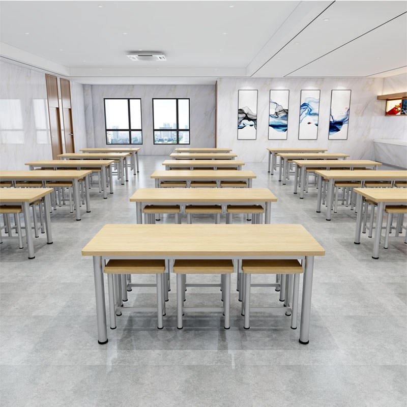 人长快餐学校食堂餐厅人位桌子桌椅餐桌椅公司员工职工饭堂