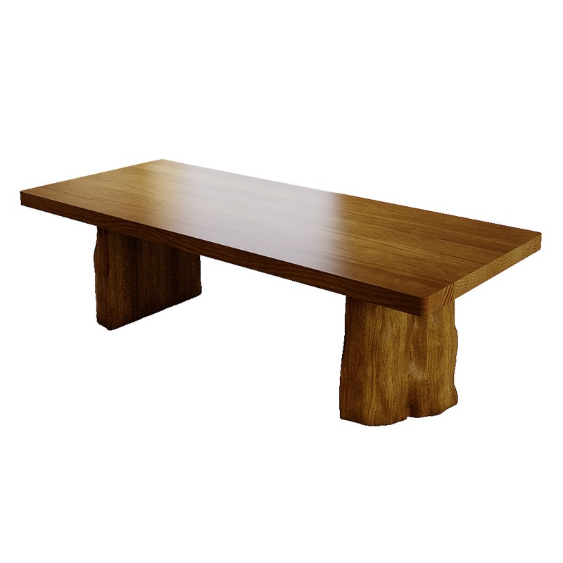 全实木茶桌椅简约现代大板茶台客厅家用原木茶几阳台泡茶桌