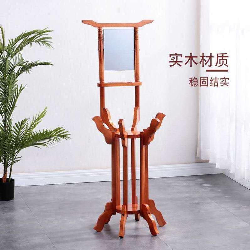 实木脸盆架简易古典中式落地毛巾置物卫生间浴室办公室洗脸盆架子