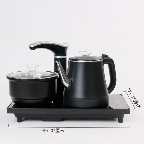 全自动上水电热茶炉烧水茶台办公家用瓷有情配件泡茶套装台嵌两用