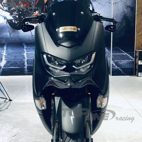 适用于NMAX155 2020-2023改装前大灯装饰罩导流罩扰流罩