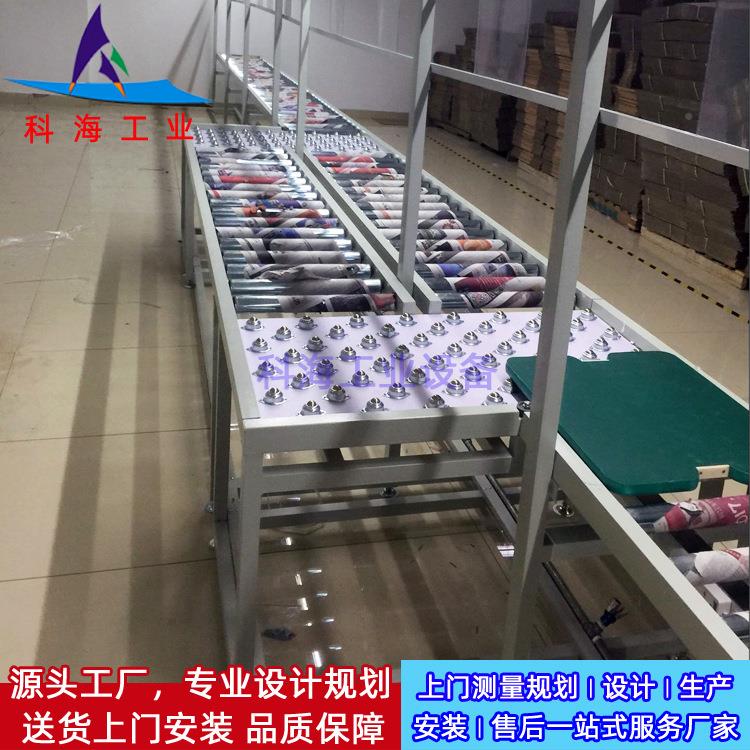 深圳厂KH-GTX家工品生业设备产产流装配滚筒输送线物包裹流水线输