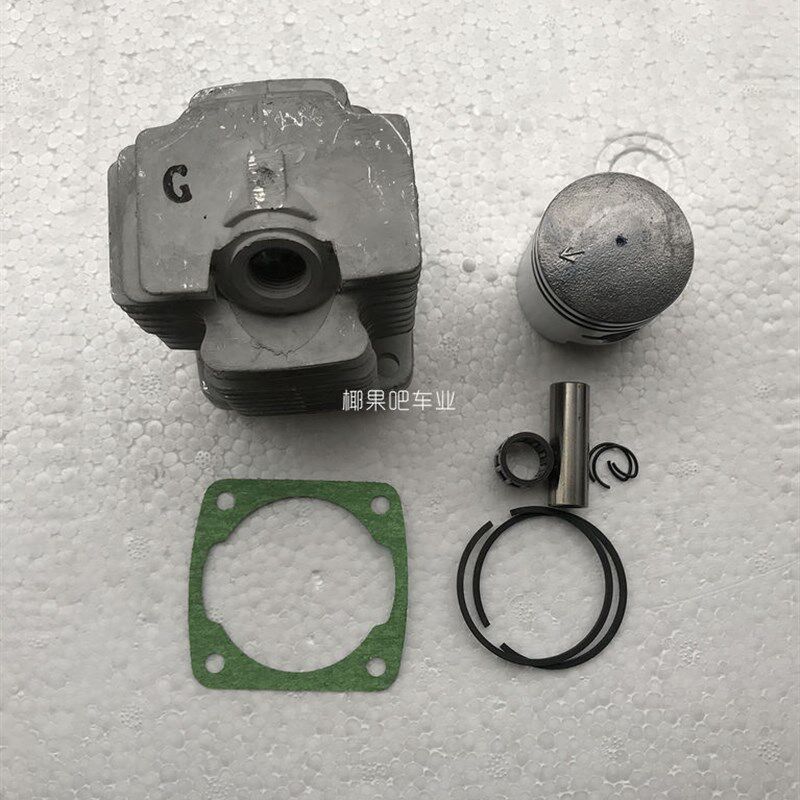 迷你摩托车配件 小跑车越野利亚车49CC发动机气缸套缸体活塞套件