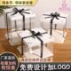透明生日蛋糕盒子银花边单层双层加高6寸8寸10寸12寸气球蛋糕包装