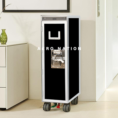 航空餐车抽屉式收纳柜卧室储物柜整理柜家用可移动多层铝合金柜子